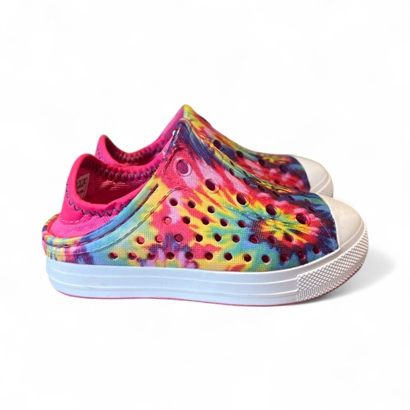 Skechers Tie-dye Foamies-size 7 *NWT* - Picture 1 of 7
